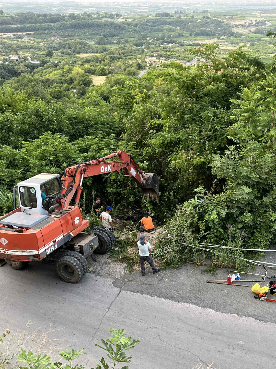 ΔΕΥΑΝ: Αποκατάσταση βλάβης κάτω από τα 'Σφαγεία'